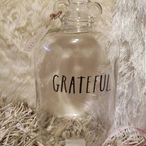 Rae Dunn Cylinder *Grateful*